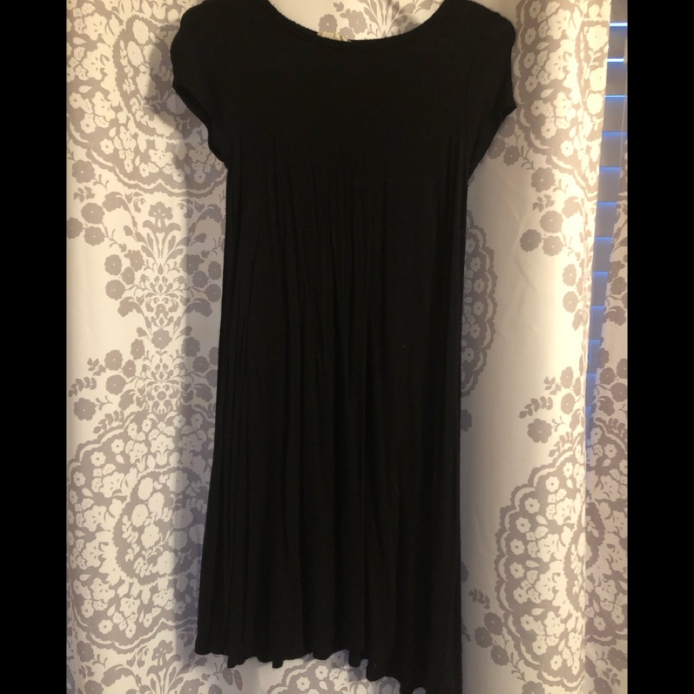 Black sun dress